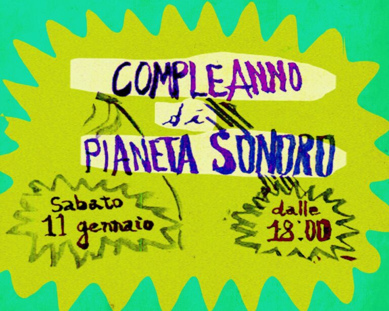 8° Compleanno di Pianeta Sonoro! Hi-Shine (Live)+Playgirls from Caracas (Dj Set)+cena sociale