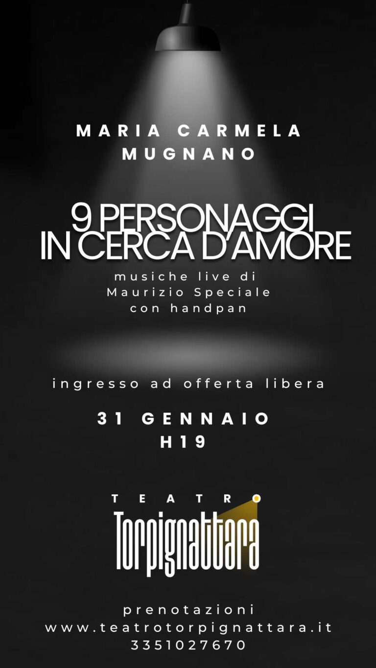 9 PERSONAGGI IN CERCA D’AMORE