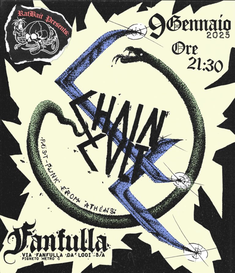 CHAIN CULT (Post-Punk from Athens) + Kybbe/Sinex DJset