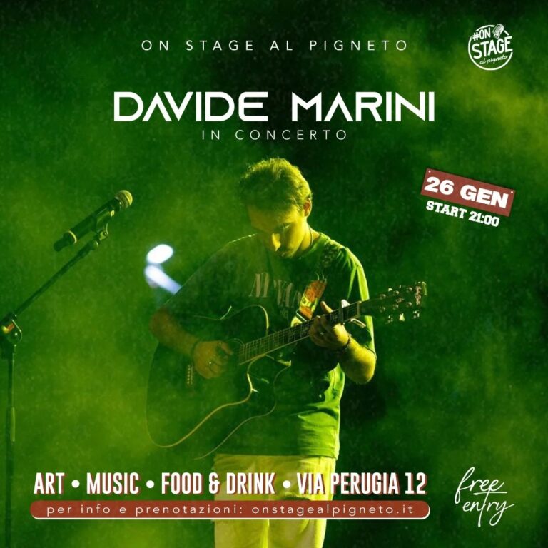 DAVIDE MARINI in concerto