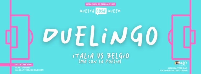 Duelingo: Italia VS Belgio (ma con la poesia)