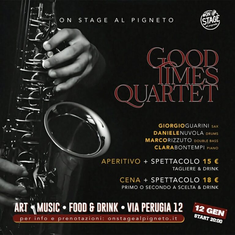 GOOD TIMES QUARTET