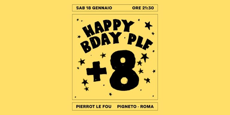 Happy Bday PLF +8