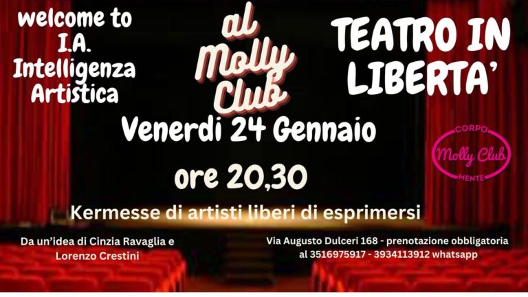 I.A. Intelligenza Artistica TEATRO IN LIBERTÀ