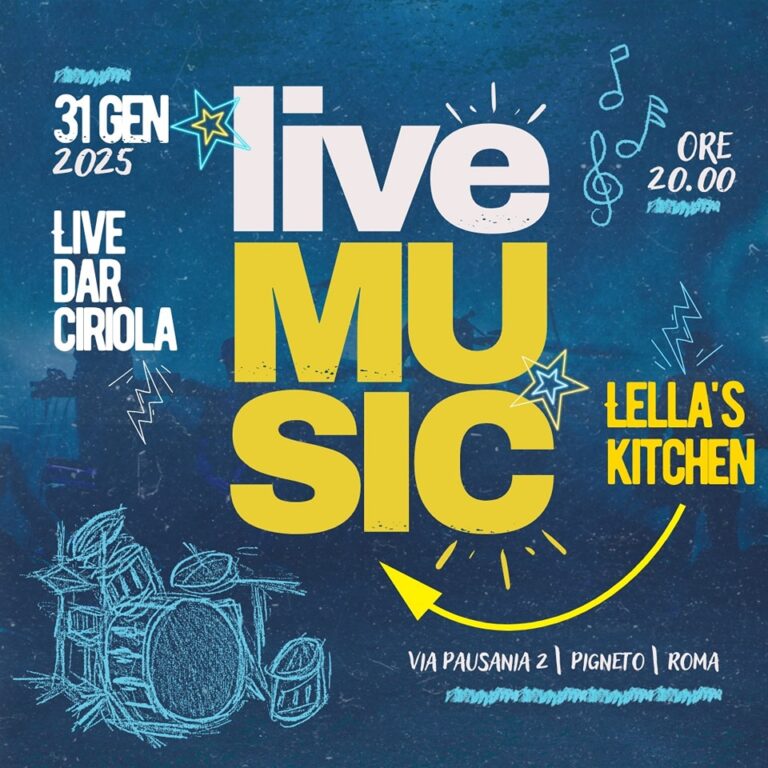 LELLA’S KITCHEN | live MUSIC