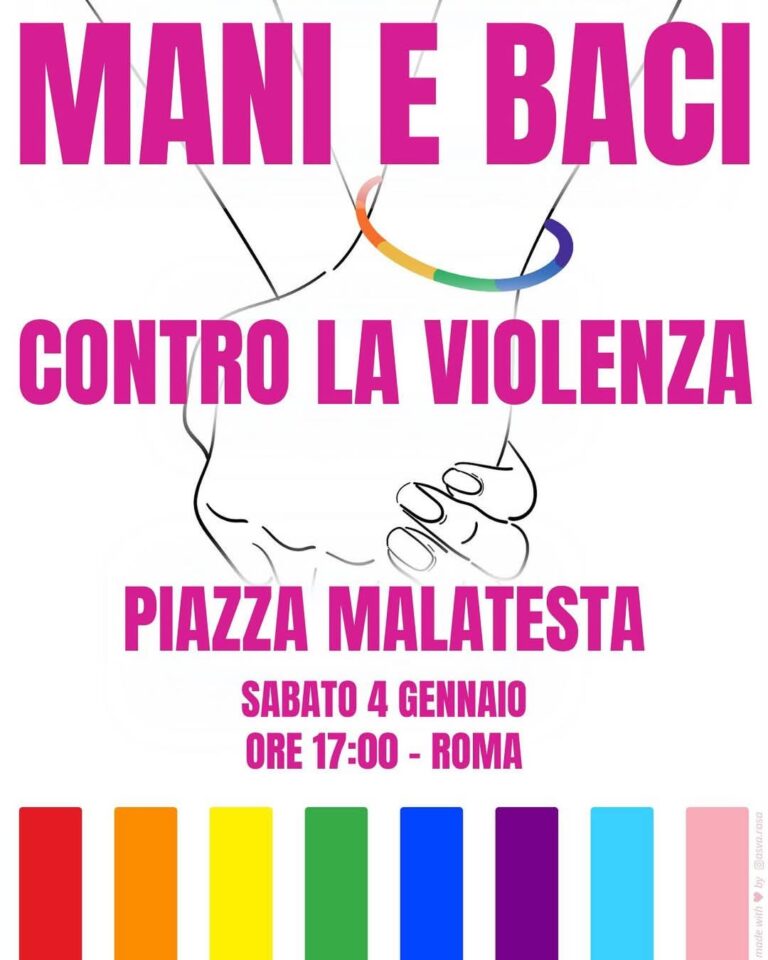 MANI E BACI CONTRO LA VIOLENZA