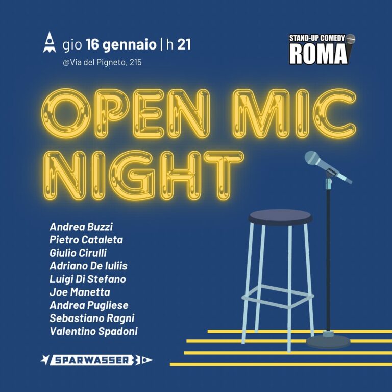 OPEN MIC NIGHT