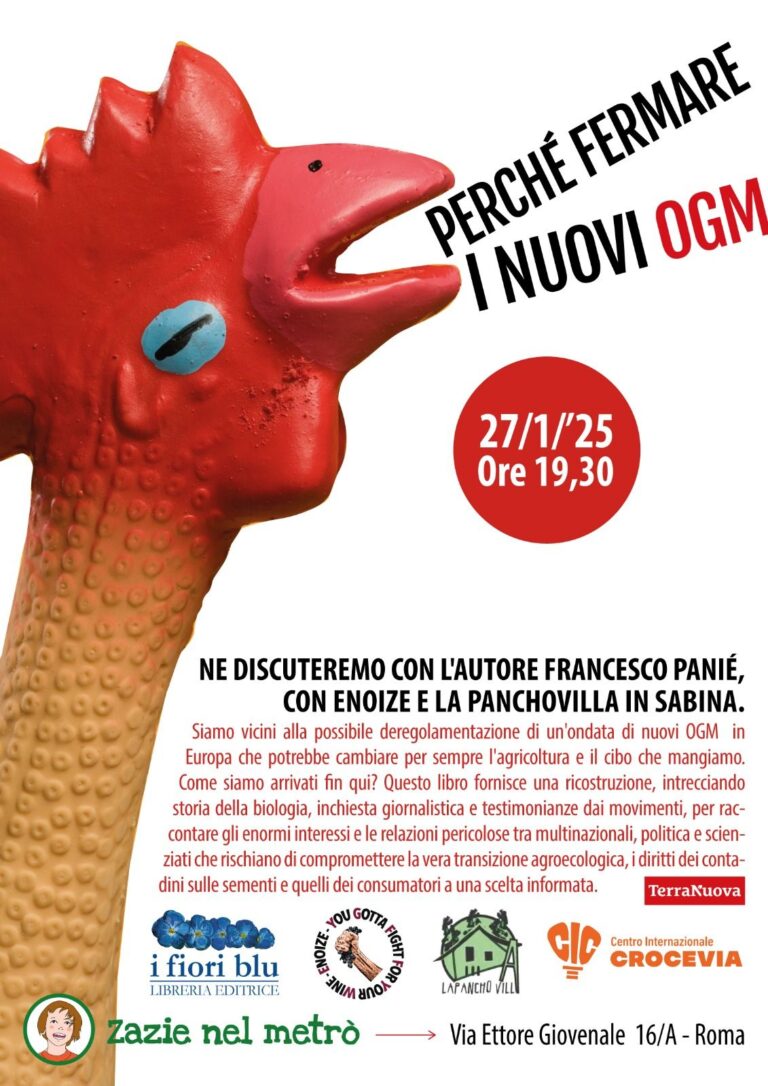 Perché fermare i nuovi OGM