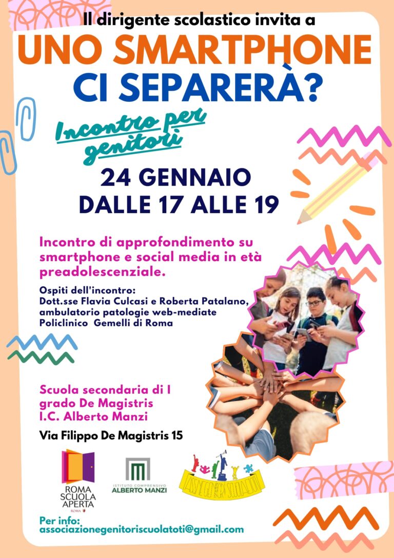 UNO SMARTPHONE CI SEPARERA’?