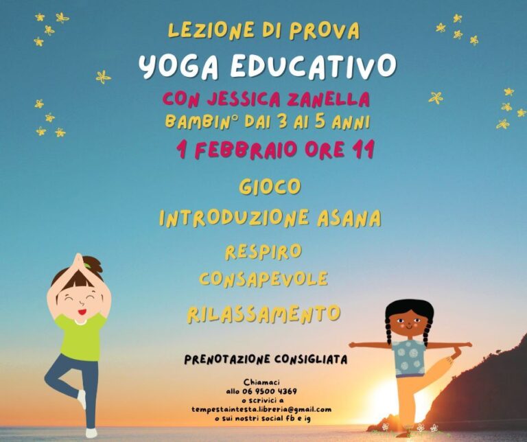 Yoga educativo | lezione di prova