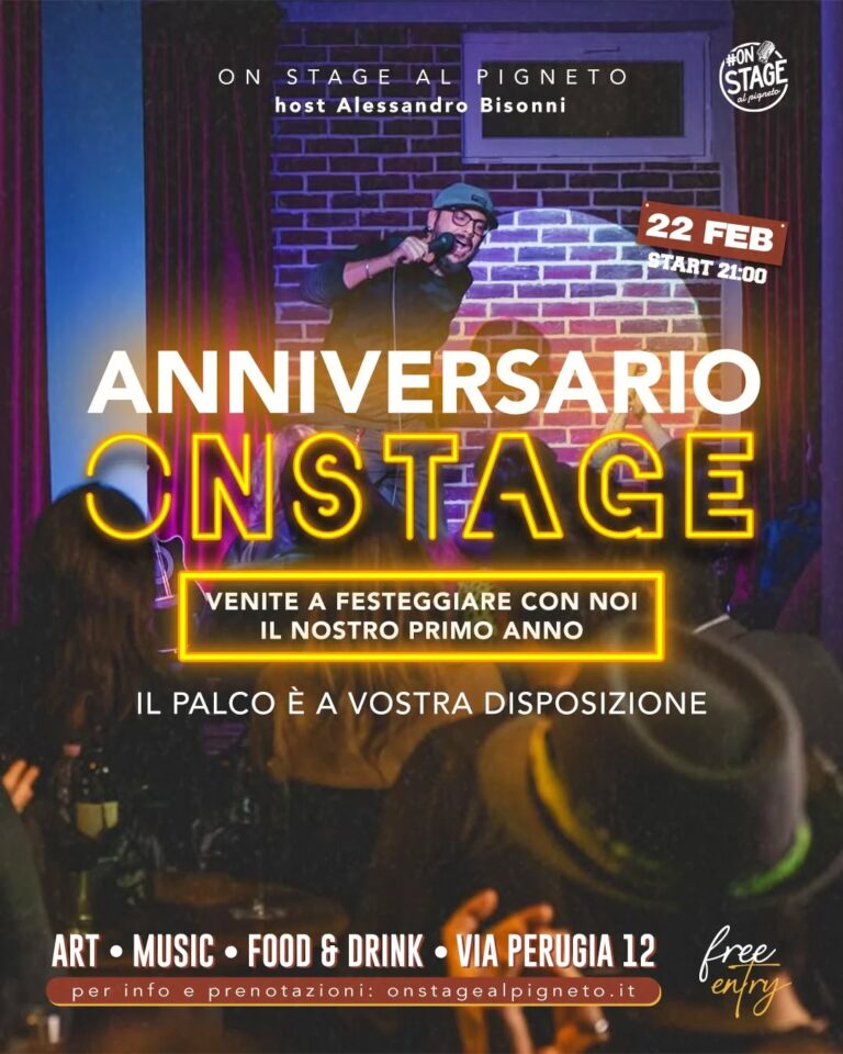 Anniversario On Stage