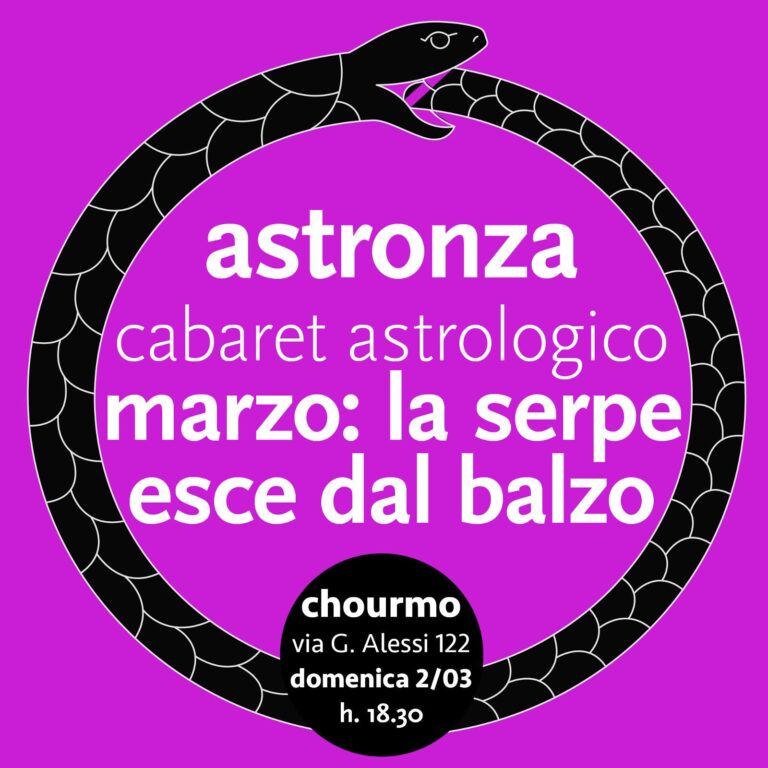 cabaret astrologico di Astronza