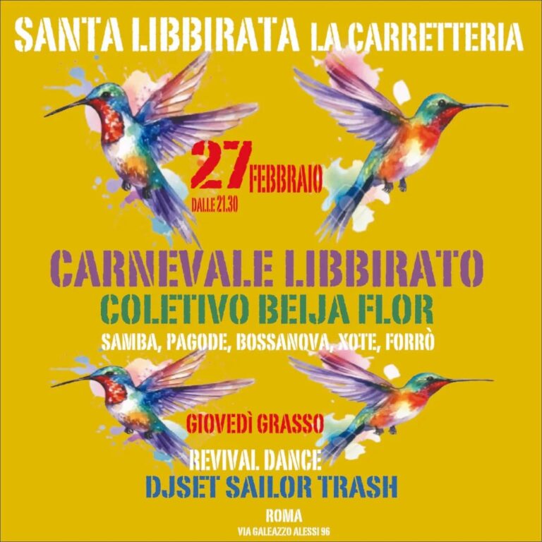 Carnevale Libbirato | Coletivo Beija Flor