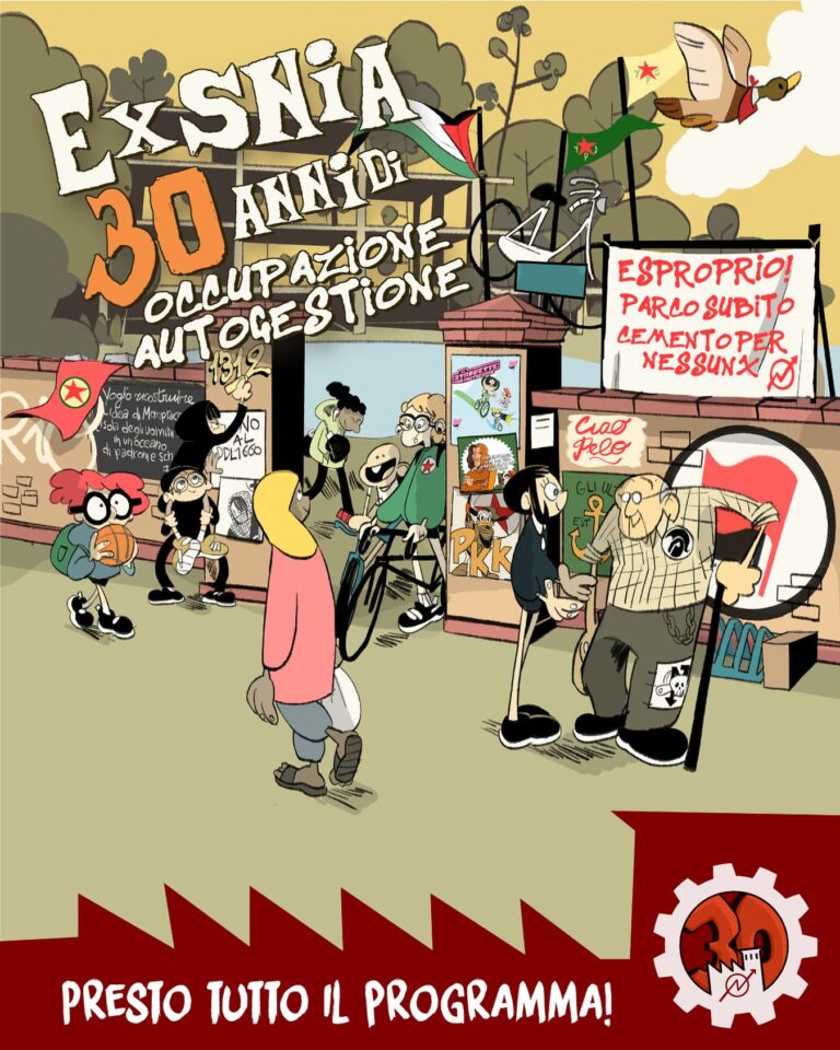 Ex SNIA | 30 anni di occupazione e autogestione