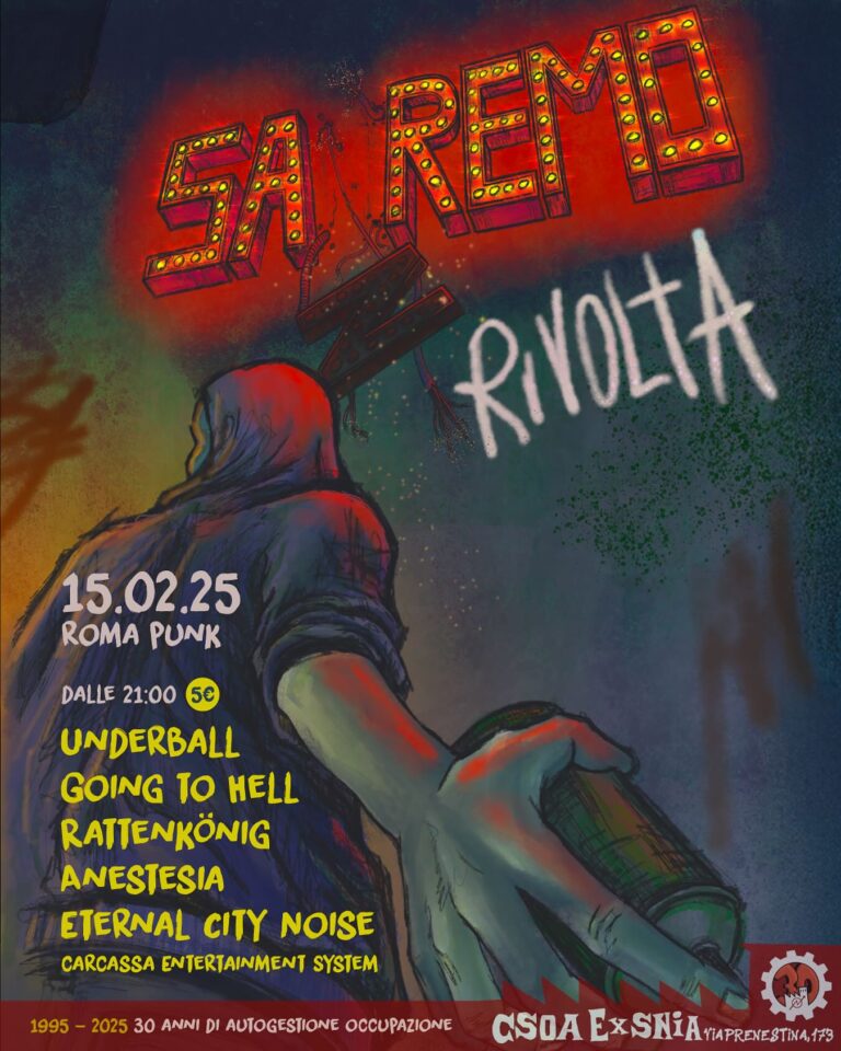 Saremo Rivolta | Punk e noise