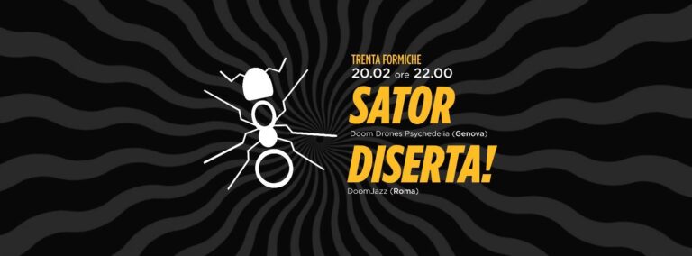 Sator (sludge/hc) + Diserta! (doom/jazz)
