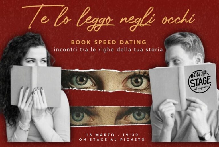 “Te lo Leggo negli Occhi” – Book Speed Dating (30-45)