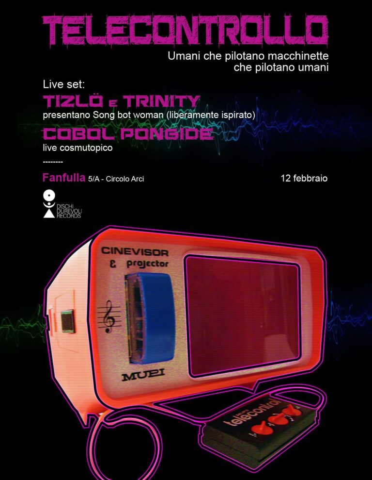 Tizlö & Trinity + Cobol Pongide (Live) / Minimal Ghost (Lady Maru / Minimal Electronic) dj set