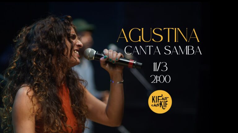 Agustina canta samba