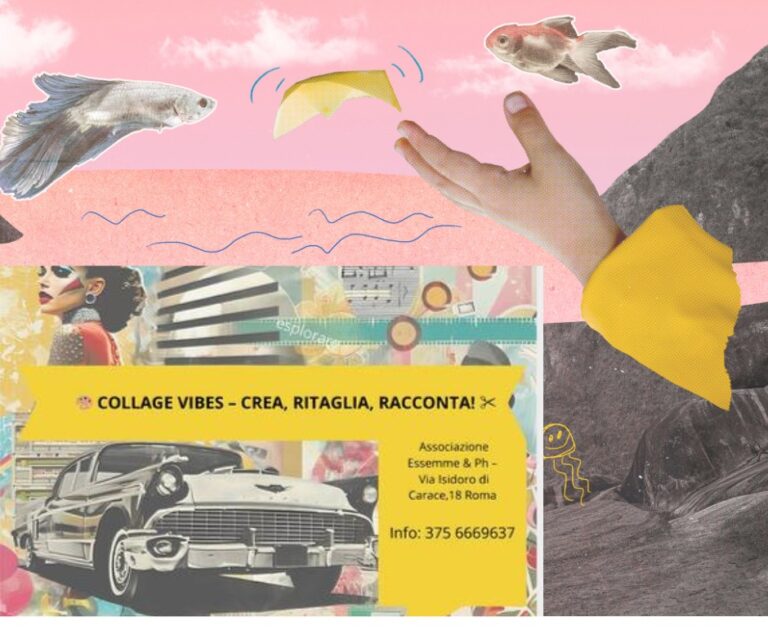 COLLAGE VIBES – CREA, RITAGLIA, RACCONTA!
