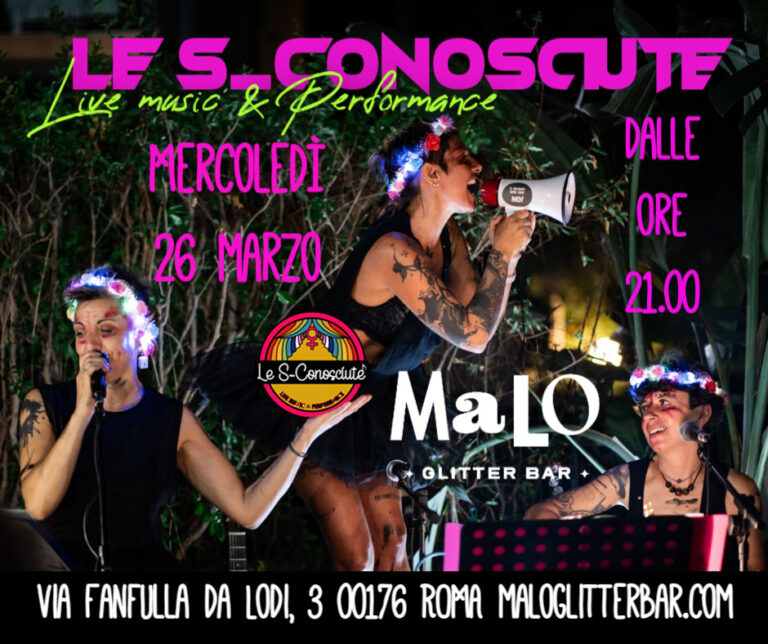LE SCONOSCIUTE – Live music & Performance