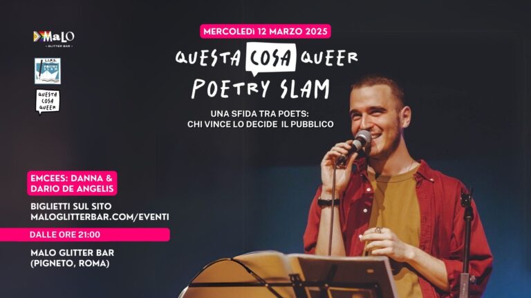Questa Cosa Queer Poetry Slam: Round 1