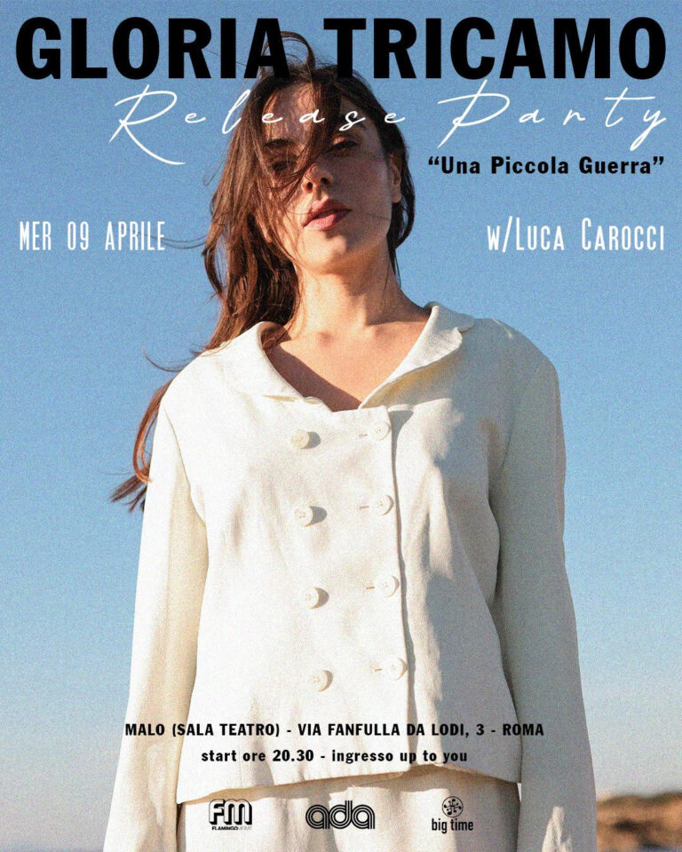 Gloria Tricamo Release party “Una Piccola Guerra”