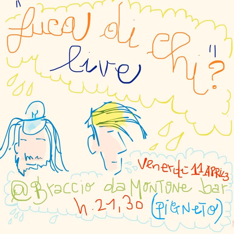 “Luca di chi?” | Live teatro-canzone