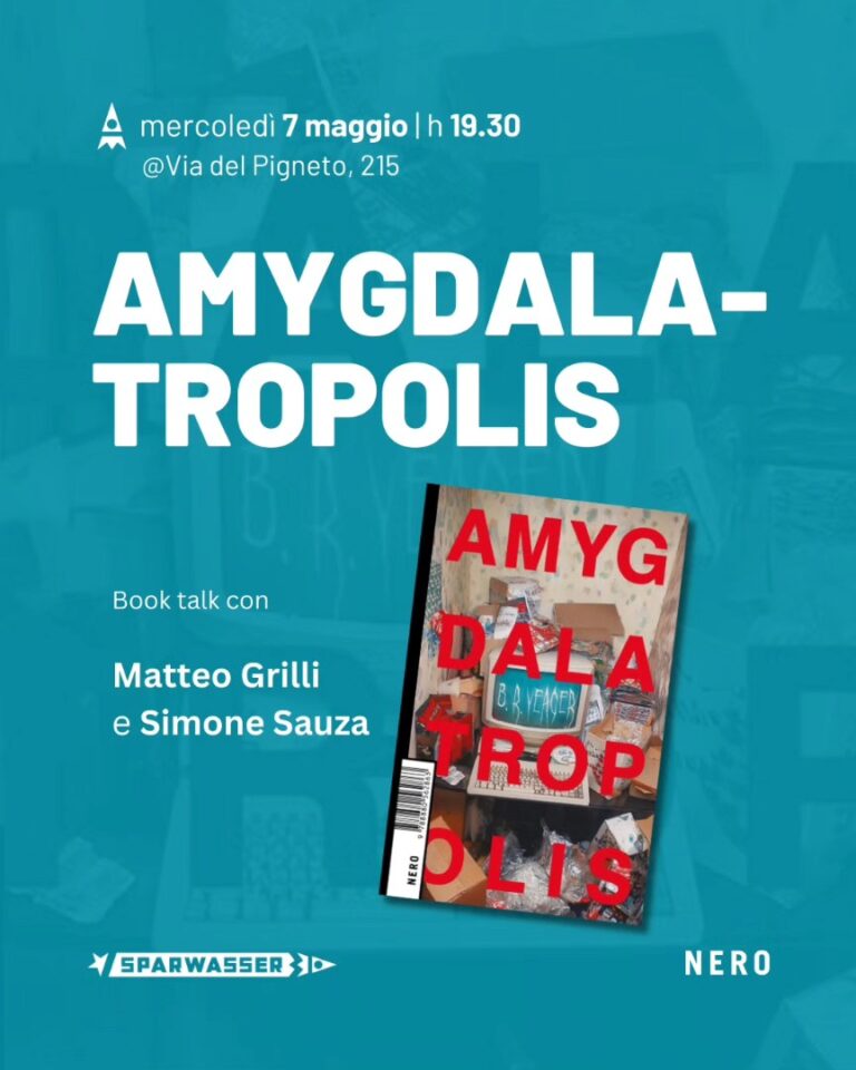 AMYGDALATROPOLIS di B.R. Yeager