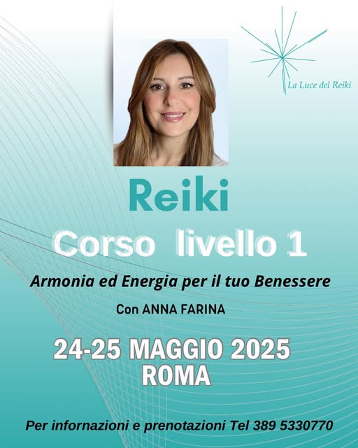 Corso Reiki primo livello