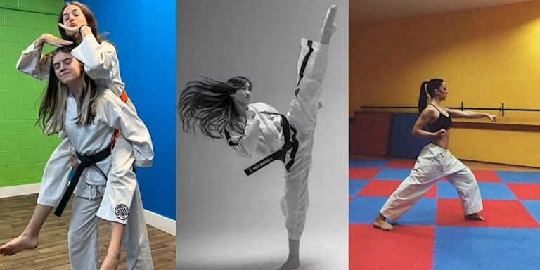 Lezione di taekwondo per principianti a Villa Gordiani