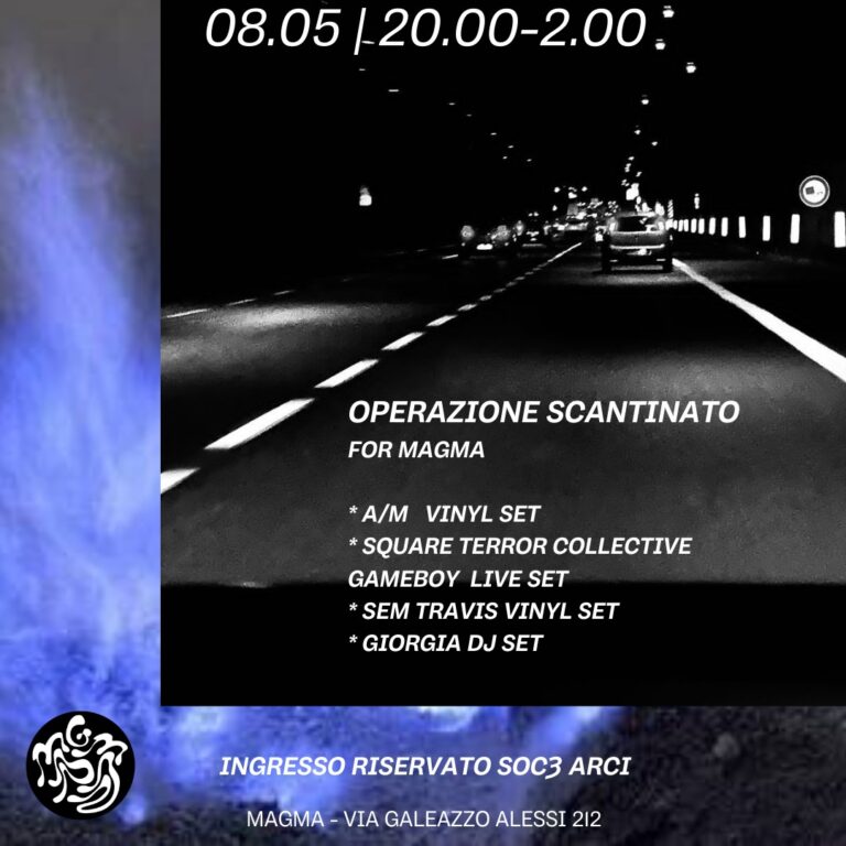 OPERAZIONE SCANTINATO
