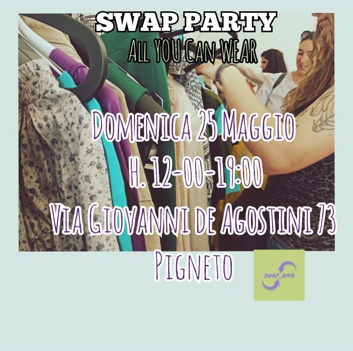 SWAP PARTY E ALL YOU CAN WEAR