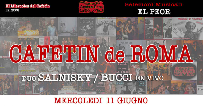 EL ULTIMO CAFETIN DEL AÑO ! CONCIERTO DUO SALNISKY/BUCCI – Selezioni Musicali EL PEOR!