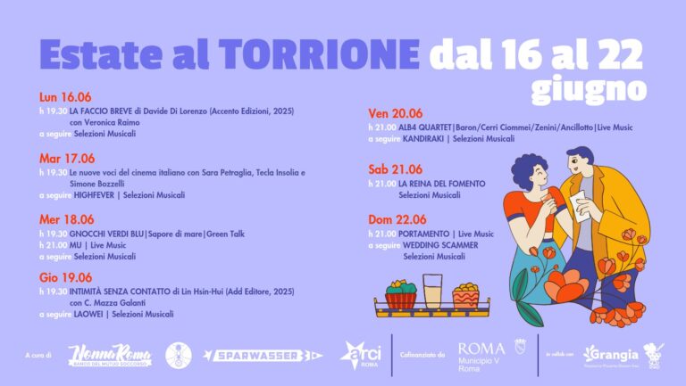 Estate al Torrione | 16-22 giugno