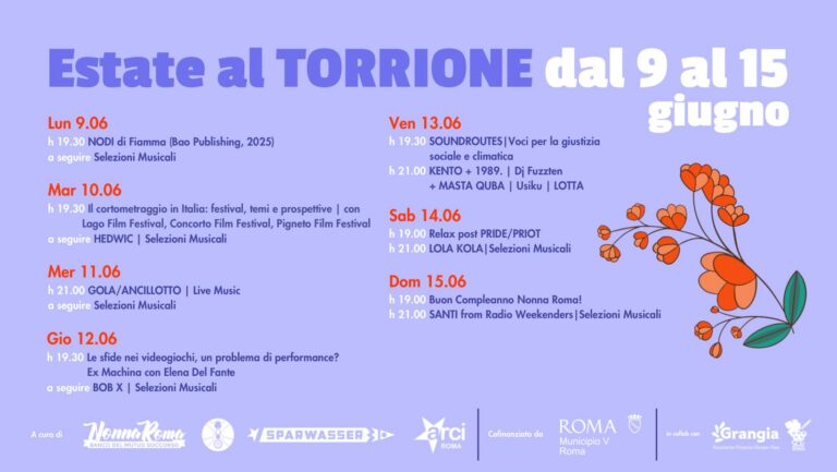 ESTATE AL TORRIONE | 9-15 giugno