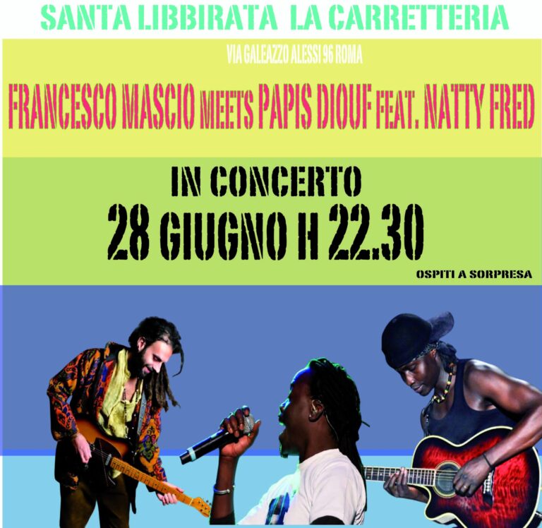 FRANCESCO MASCIO MEET PAPIS DIOUF feat NATTY FREI