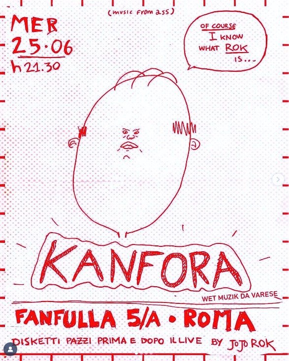 KANFORA (Garage Punk – Milano) + Jojo Rok dj set