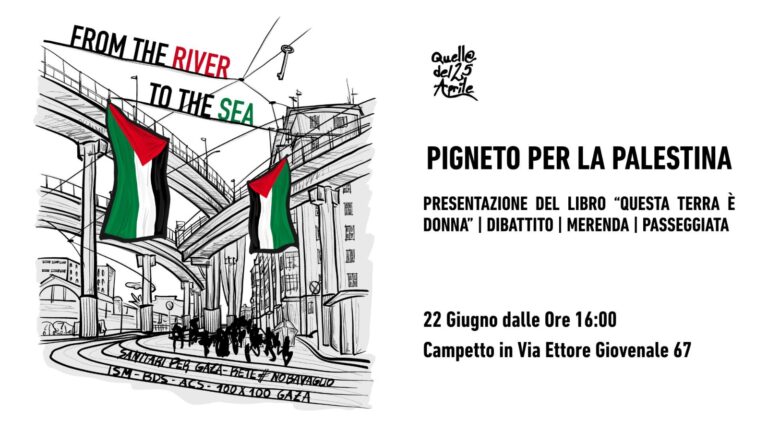 Pigneto per la Palestina