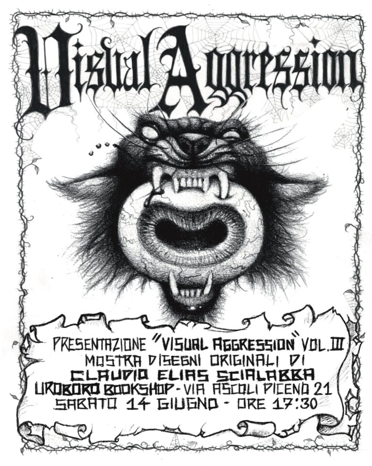Presentazione Visual Aggression vol. III + Mostra di Claudio Elias Scialabba