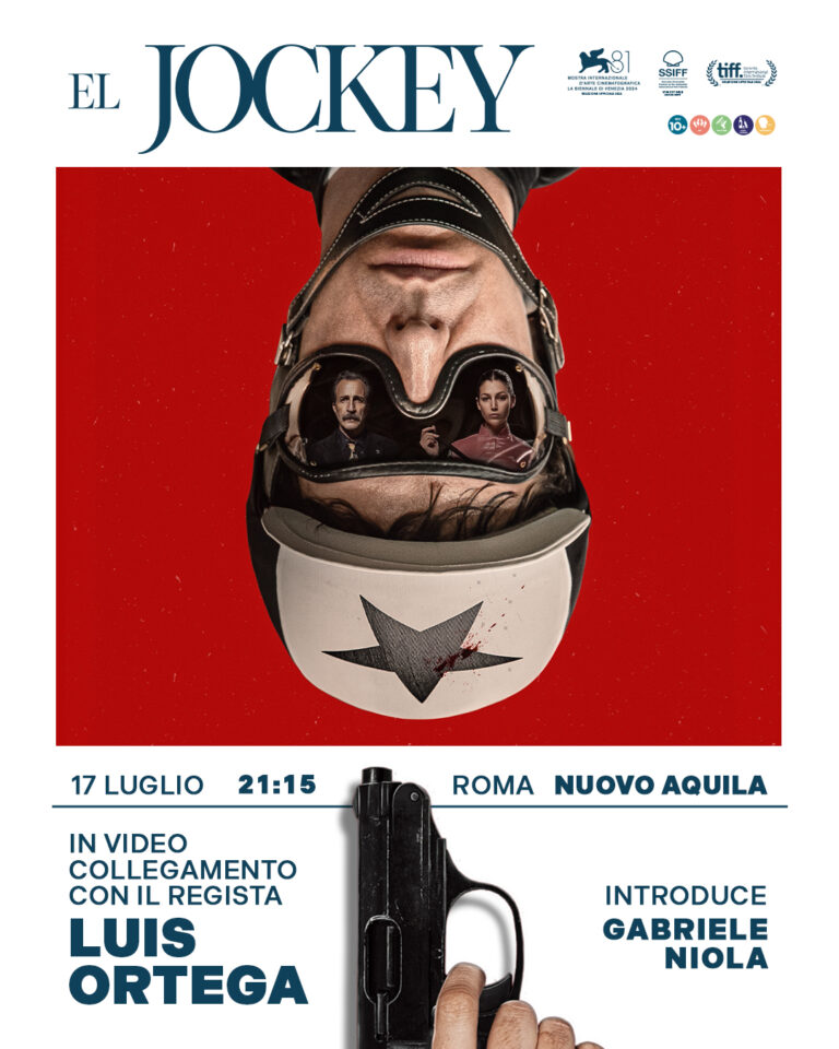 COLLEGAMENTO STREAMING CON IL REGISTA LUIS ORTEGA PER EL JOCKEY