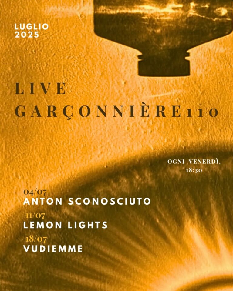 Live Garçonnière110