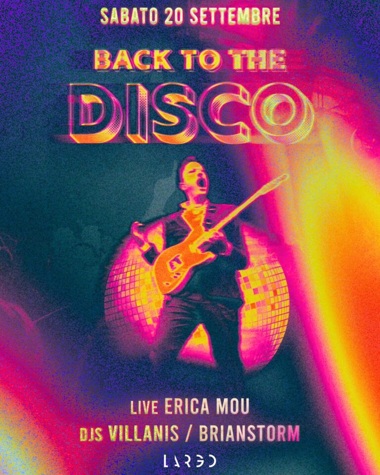Back To The Disco – Opening Party