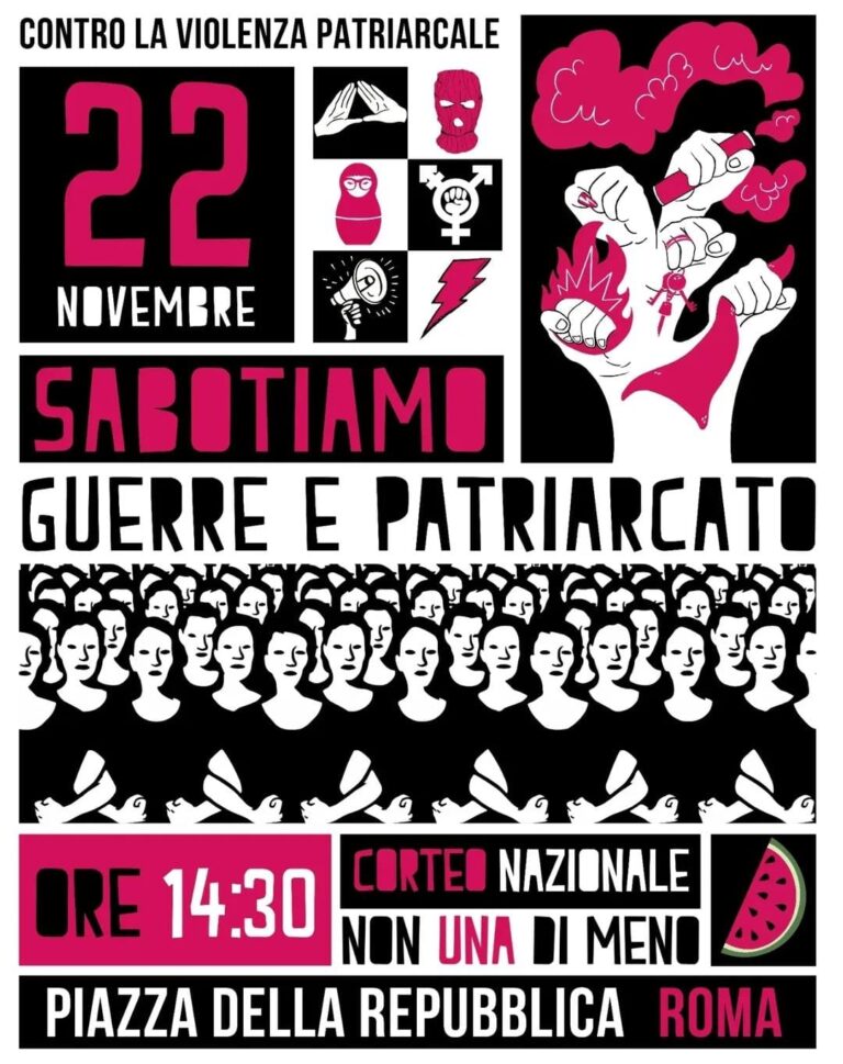 TOTI for PEACE @ NON UNA DI MENO