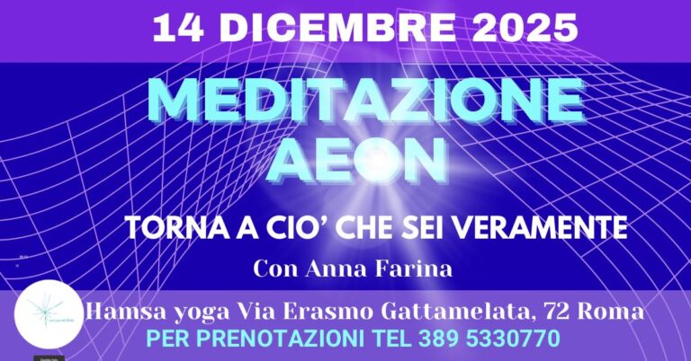 Meditazione e cerchi energetici con Reiki