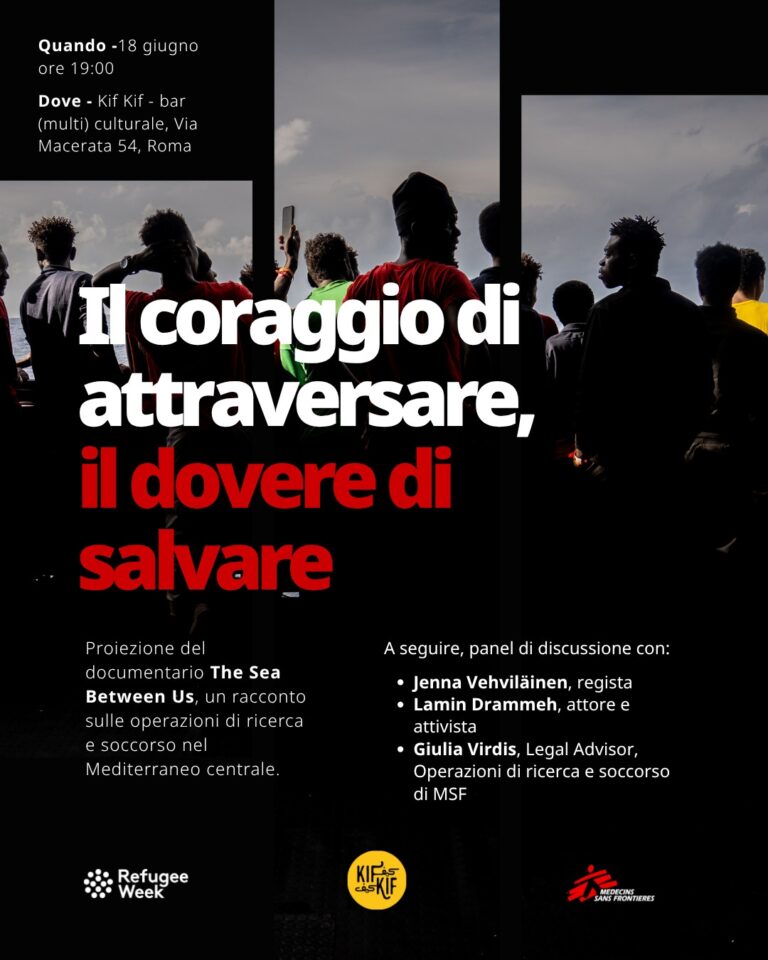 Refugee Week 2026 – Il Coraggio di Attraversare, il Dovere di Salvare