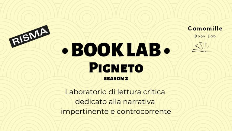 BOOK LAB season 2 – laboratorio di lettura
