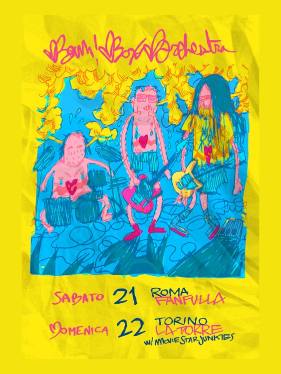 Bam! Box Orchestra + Mendoza Live al Fanfulla 5/a!