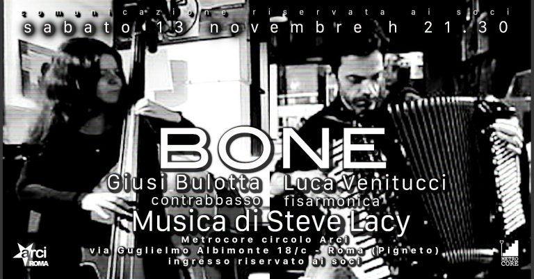 Bone – Musica di Steve Lacy