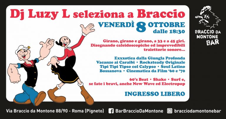 Dj Luzy L seleziona a Braccio!